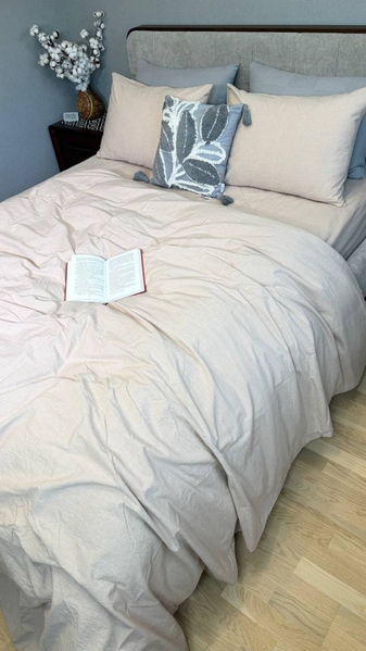 Постільна білизна варена бавовна Creme-Brulee Washed Cotton W1401 - зображення 13