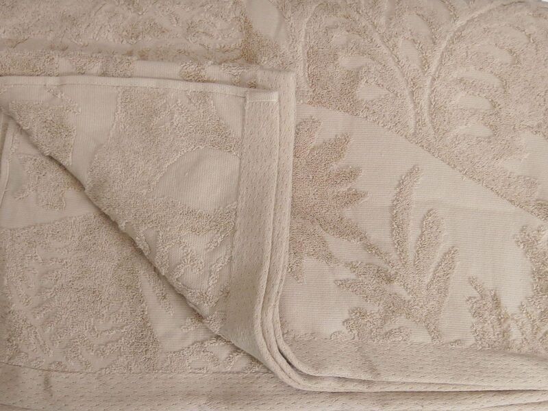 Простирадло жакардове махрове Parisa Home 200x220 беж - зображення 2