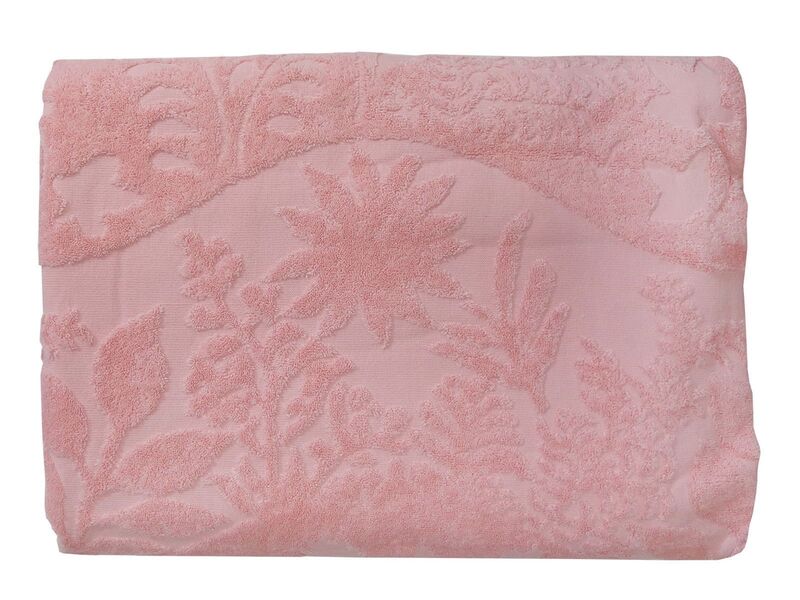 Простирадло жакардове махрове Parisa Home 200x220 персик - зображення 1