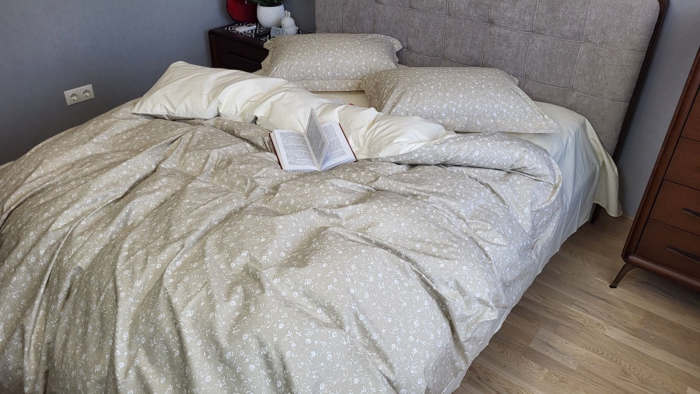 Комплект постельного белья Provence beige, cotton - изображение 2