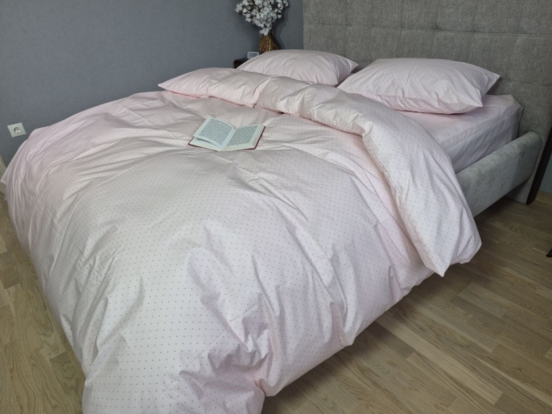 Комплект постельного белья Розовый уют, Turkish Cotton - изображение 10