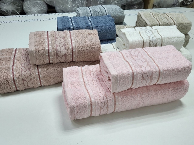 Рушник махровий сауна VIP COTTON FILIZ, білий - зображення 6