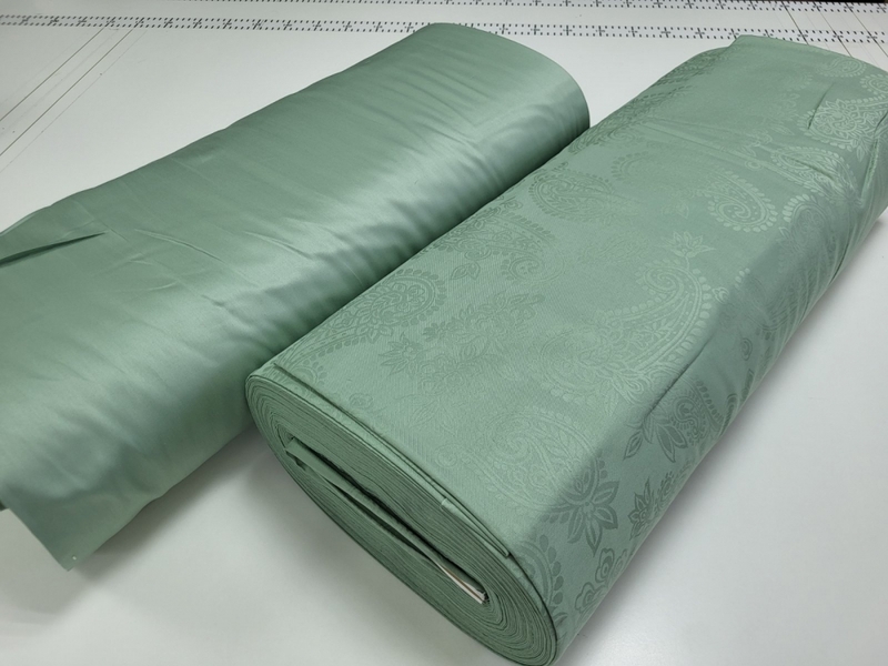 Комплект постельного белья Paisley Green, Сатин Жаккард, ТМ Комфорт-текстиль - изображение 3