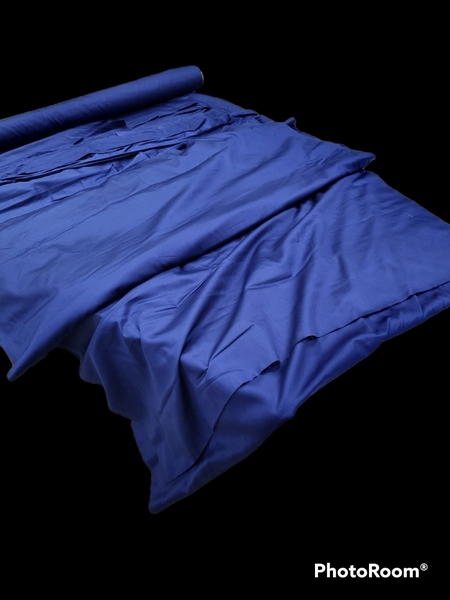 Комплект постельного белья Сатин однотонный CLASSIC BLUE, №4052 - изображение 3