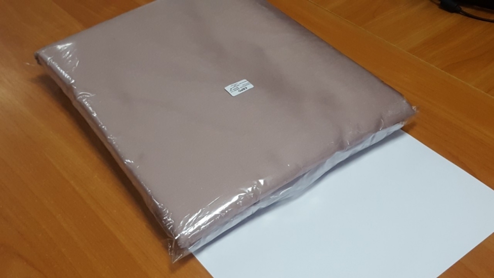 Комплект постельного белья Сатин однотонный MAUVE NEW, №350N - изображение 5