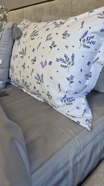 Комплект постільної білизни Сатин PREMIUM, BLUE SPRIG - зображення 21
