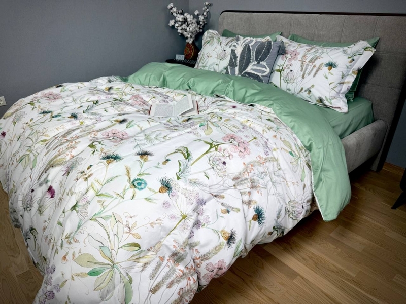 Комплект постельного белья BOUQUET, сатин PREMIUM, ТМ Комфорт-текстиль - изображение 2