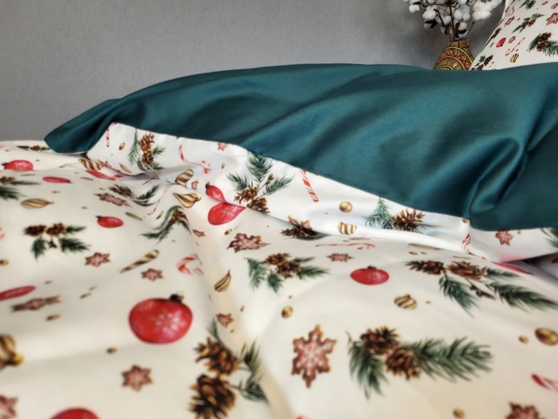 Комплект постільної білизни Сатин PREMIUM, DECORATIONS - изображение 12
