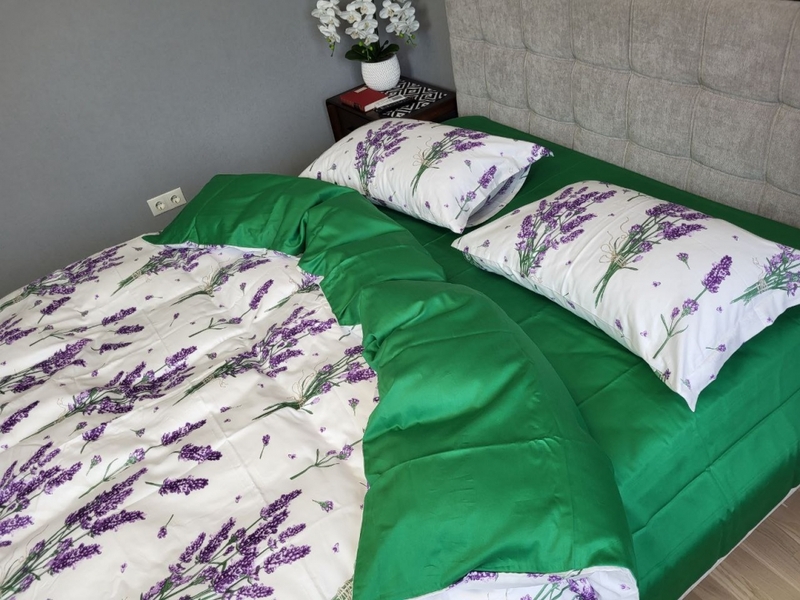 Комплект постільної білизни Сатин PREMIUM, LAVENDER - зображення 12