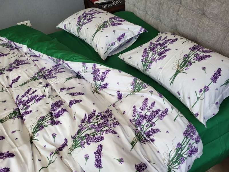Комплект постільної білизни Сатин PREMIUM, LAVENDER - зображення 17