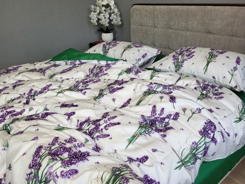 Комплект постільної білизни Сатин PREMIUM, LAVENDER - зображення 18