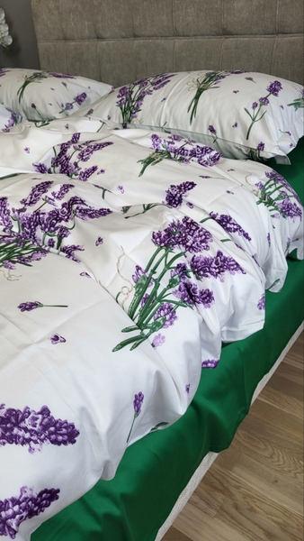 Комплект постільної білизни Сатин PREMIUM, LAVENDER - зображення 19
