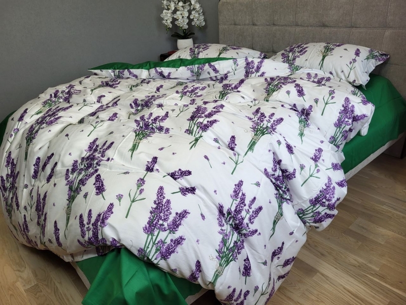 Комплект постільної білизни Сатин PREMIUM, LAVENDER - зображення 4