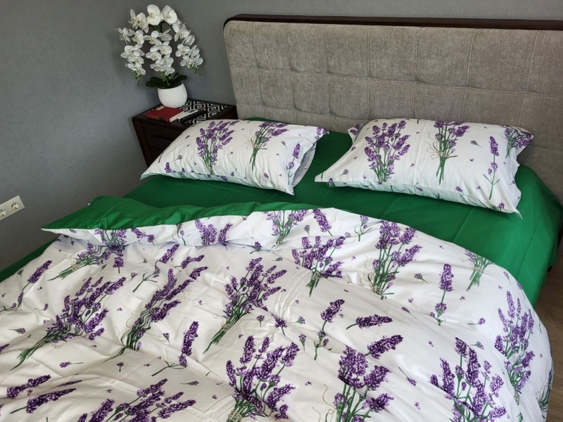 Комплект постільної білизни Сатин PREMIUM, LAVENDER - зображення 9