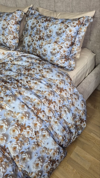 Комплект постельного белья Millefleur Сатин PREMIUM, 100 хлопок Турция - изображение 13