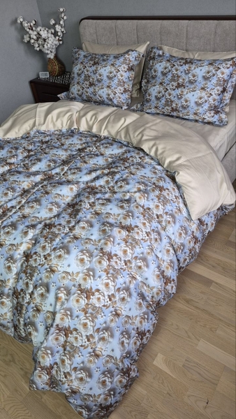 Комплект постельного белья Millefleur Сатин PREMIUM, 100 хлопок Турция - изображение 7