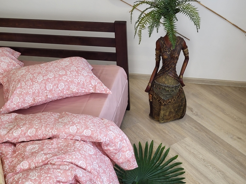 Комплект постельного белья Сатин PREMIUM, MUSCAT ROSE - изображение 13