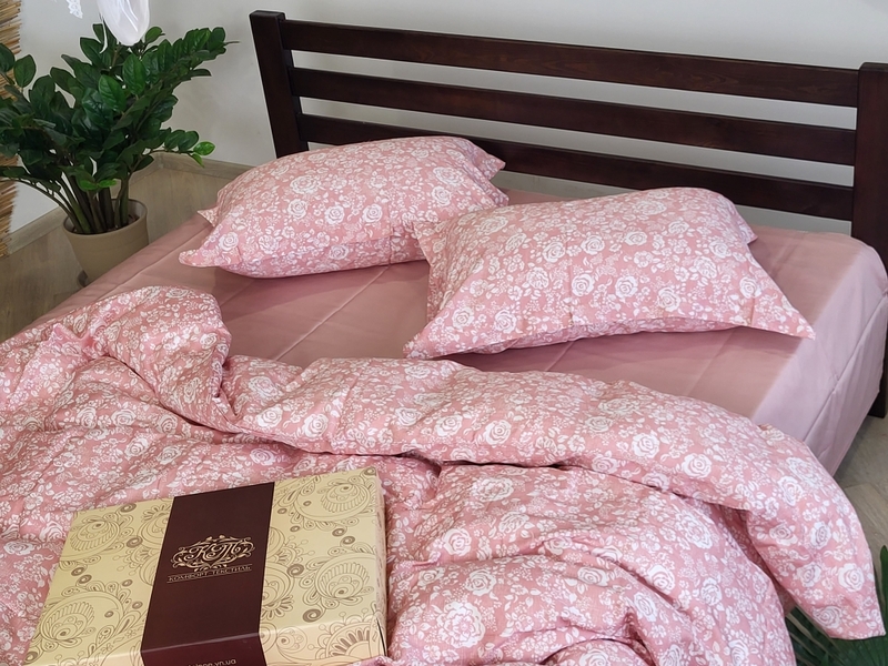 Комплект постельного белья Сатин PREMIUM, MUSCAT ROSE - изображение 14