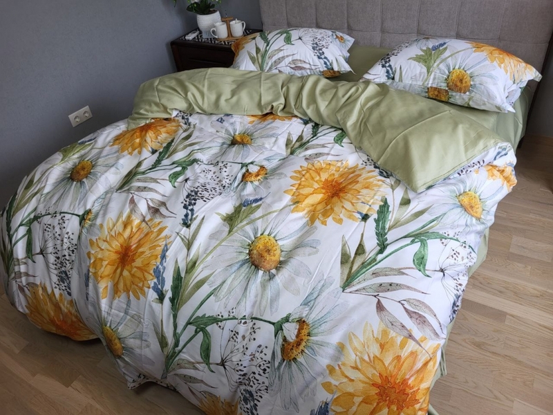 Комплект постельного белья Сатин PREMIUM, SUNSHINE - изображение 10