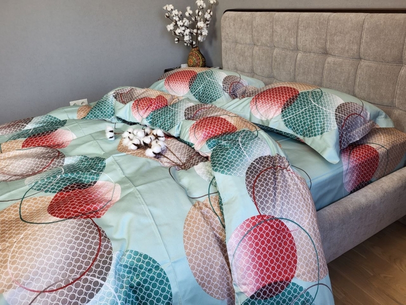 Комплект постельного белья Сатин PREMIUM, TOLEDO COLORFUL UNO - изображение 5