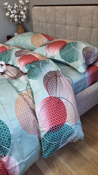 Комплект постельного белья Сатин PREMIUM, TOLEDO COLORFUL UNO - изображение 7