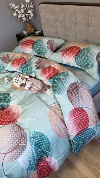 Комплект постельного белья Сатин PREMIUM, TOLEDO COLORFUL UNO - изображение 9