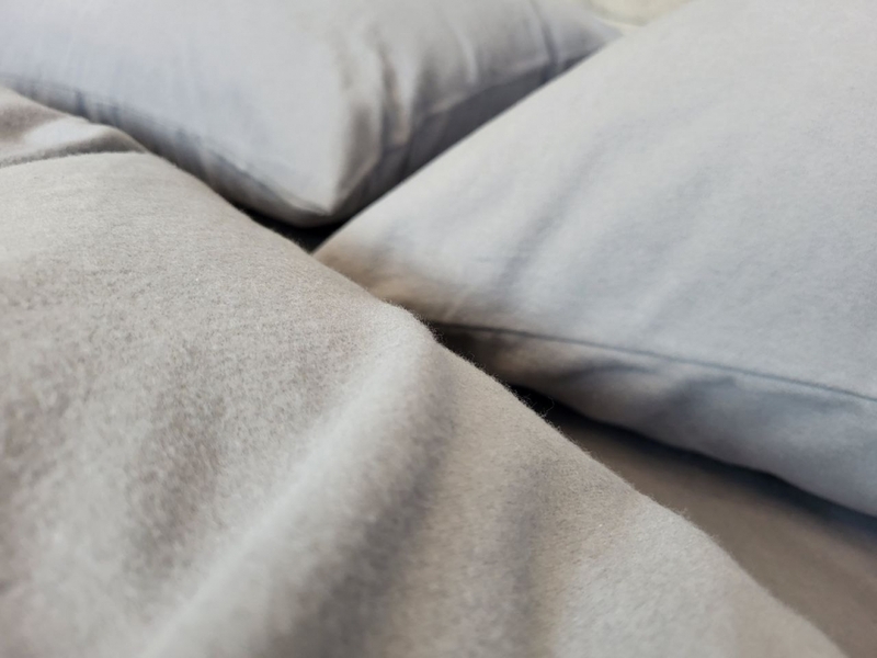 Комплект постельного белья Серая гавань S148, Turkish flannel - изображение 7