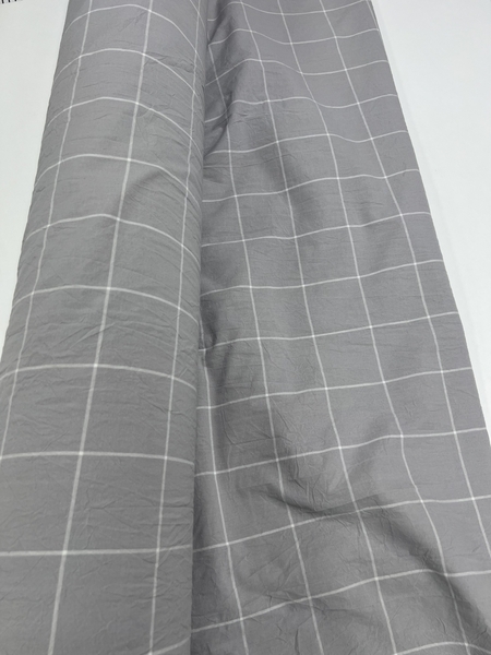 Комплект постільної білизни Gray plaid, Варена бавовна, ТМ Комфорт-текстиль - зображення 4