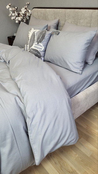 Комплект постільної білизни Сизий дим N16338, Turkish flannel - зображення 4