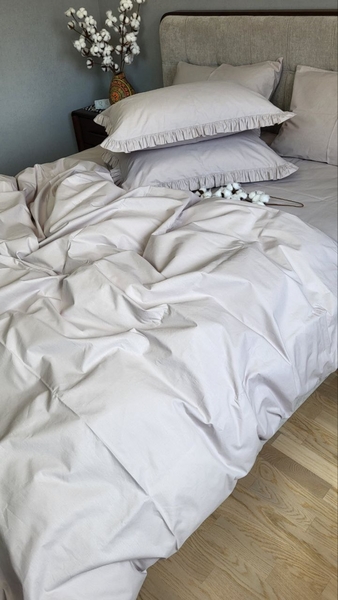 Комплект постельного белья SOLO №S146, cotton с рюшей - изображение 7