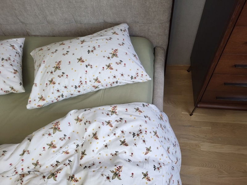 Комплект постельного белья Соната/фисташка, Turkish flannel - изображение 2