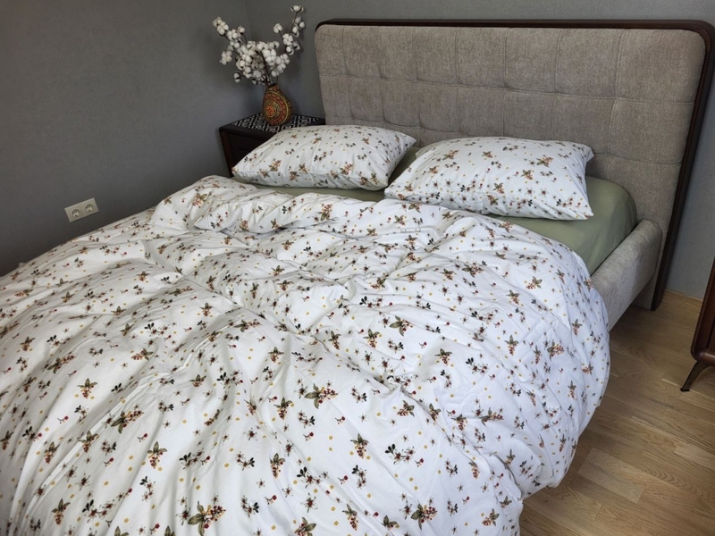 Комплект постельного белья Соната/фисташка, Turkish flannel - изображение 1