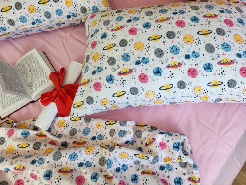 Комплект постільної білизни SPACE, Turkish flannel - зображення 8