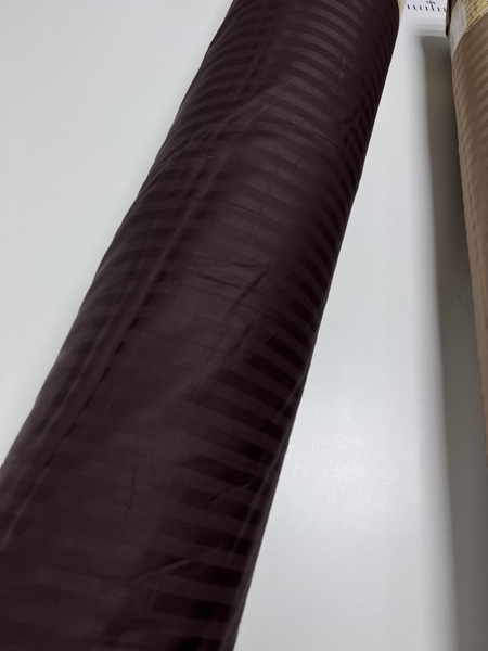 Комплект постельного белья Stripe LUX CHOCOLATE 1/1см - изображение 2