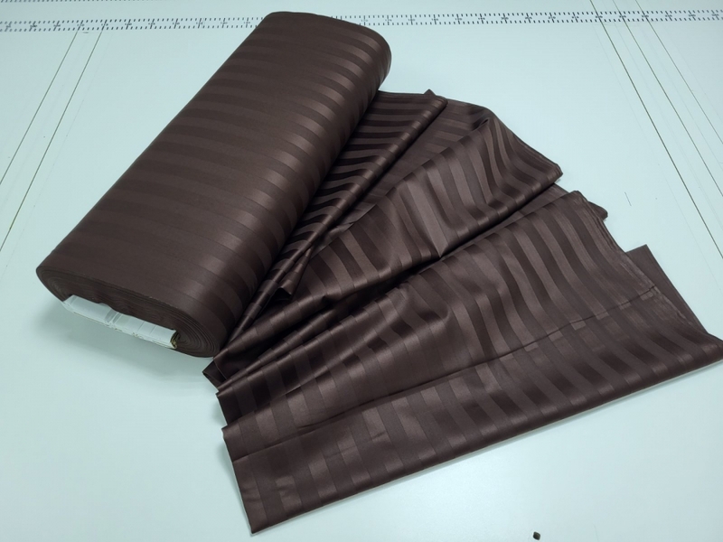 Комплект постельного белья Stripe PREMIUM, CHOCOLATE 2/2см - изображение 4