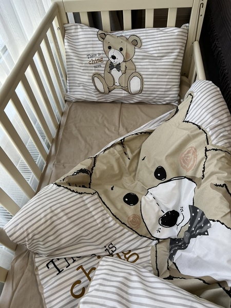 Комплект постельного белья Teddy bear, cotton - изображение 3