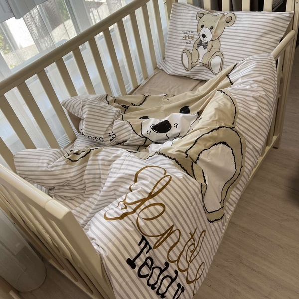 Комплект постельного белья Teddy bear, cotton - изображение 5