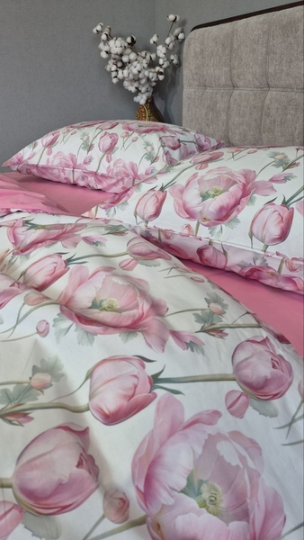 Комплект постельного белья Тюльпаны, Turkish Cotton - изображение 12