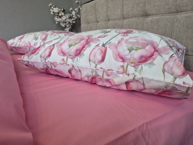 Комплект постельного белья Тюльпаны, Turkish Cotton - изображение 7