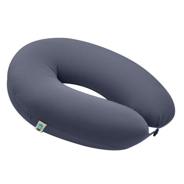 U-подібна подушка для вагітних SeiDesign 30 x 190 см, для сну та годування, бавовна, знімна наволочка, темно-сіра - зображення 11