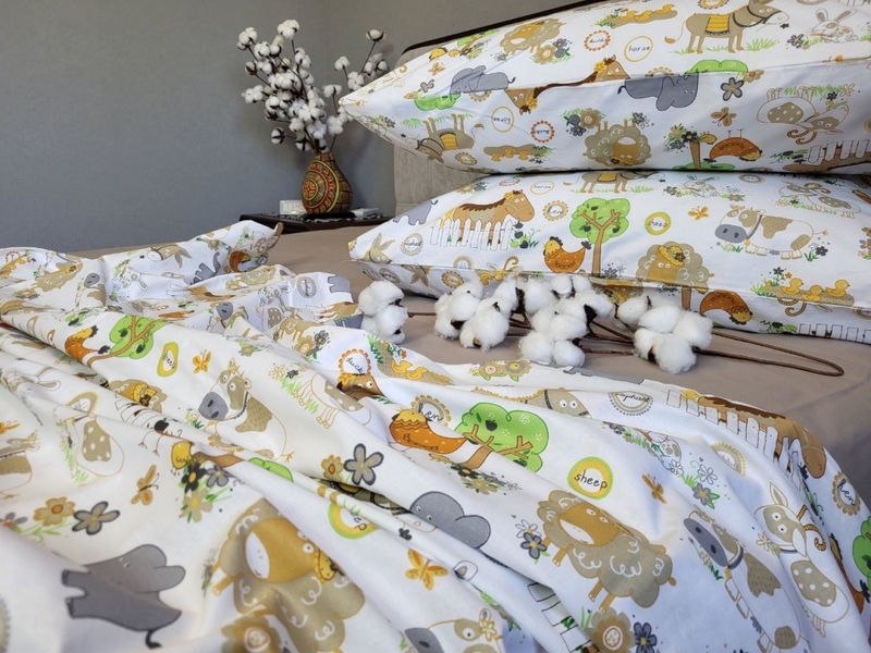 Комплект постільної білизни Весела ферма, cotton - зображення 8