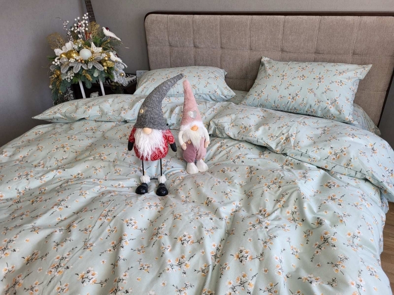 Комплект постельного белья Вікторія м’ята, Turkish flannel - изображение 3
