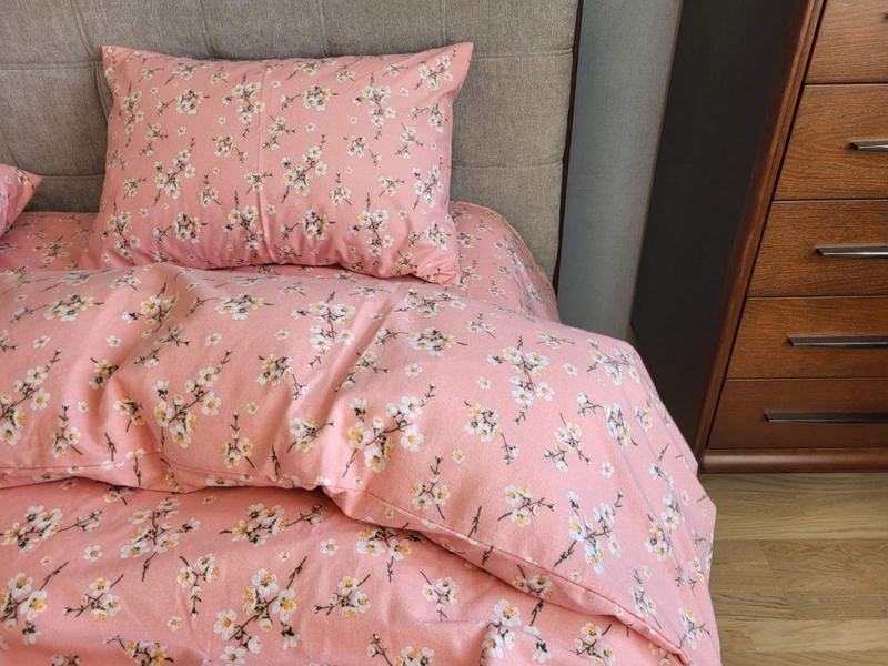Комплект постельного белья Виктория корал., Turkish flannel - изображение 2