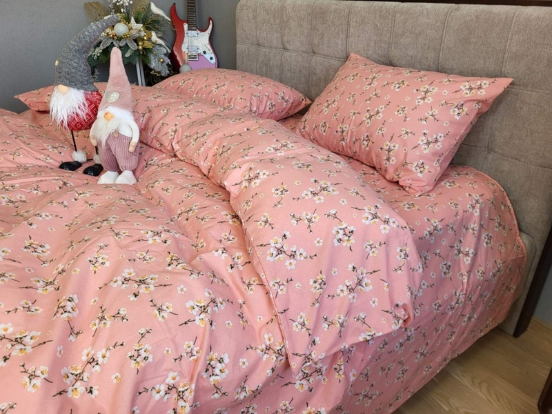 Комплект постельного белья Виктория корал., Turkish flannel - изображение 9