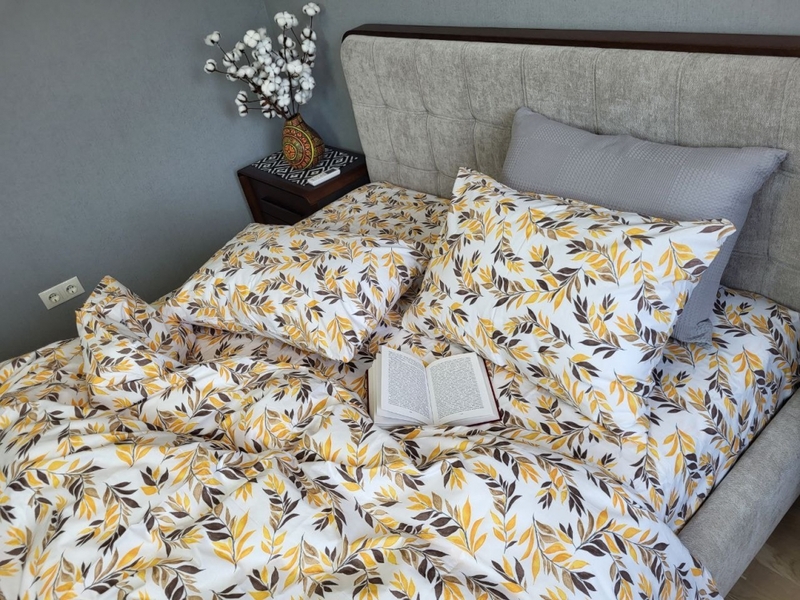 Комплект постільної білизни Ярина моно, cotton - зображення 5