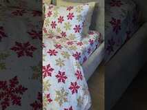 Обзор комплекта постельного белья с фланели (байки) Снежинка желтая, Turkish flannel