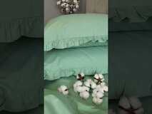 Обзор постельного белья из ткани Turkish Cotton №S200 с рюшами